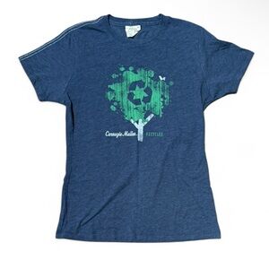 Vintage Style Eco Graphic Tee 🌿 Carnegie Mellon Recycle Shirt